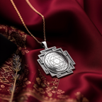 Bhuvaneshwari Yantra Pendant: 14K Gold with bhuvaneshwari yantra yantra necklace rose - View 48