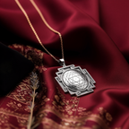 Bhuvaneshwari Yantra Pendant: 14K Gold with bhuvaneshwari yantra yantra necklace rose - View 158