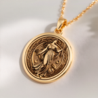 Demeter Necklace: Cornucopia, Harvest Goddess, Greek Mythology Jewelry - View 158