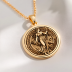 Demeter Necklace: Cornucopia, Harvest Goddess, Greek Mythology Jewelry - View 214