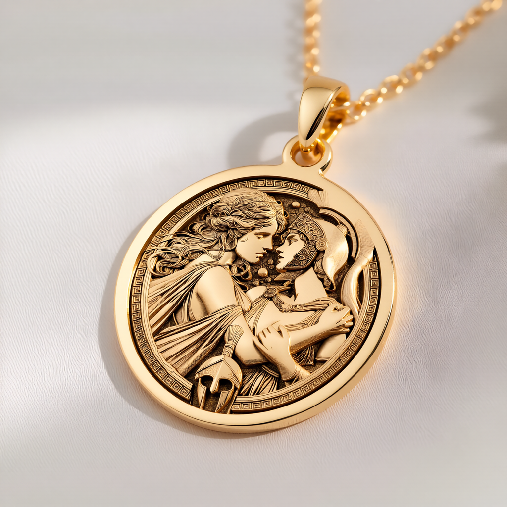 Antiope Theseus Necklace: with antiope theseus amazon queen charm talisman - View 214