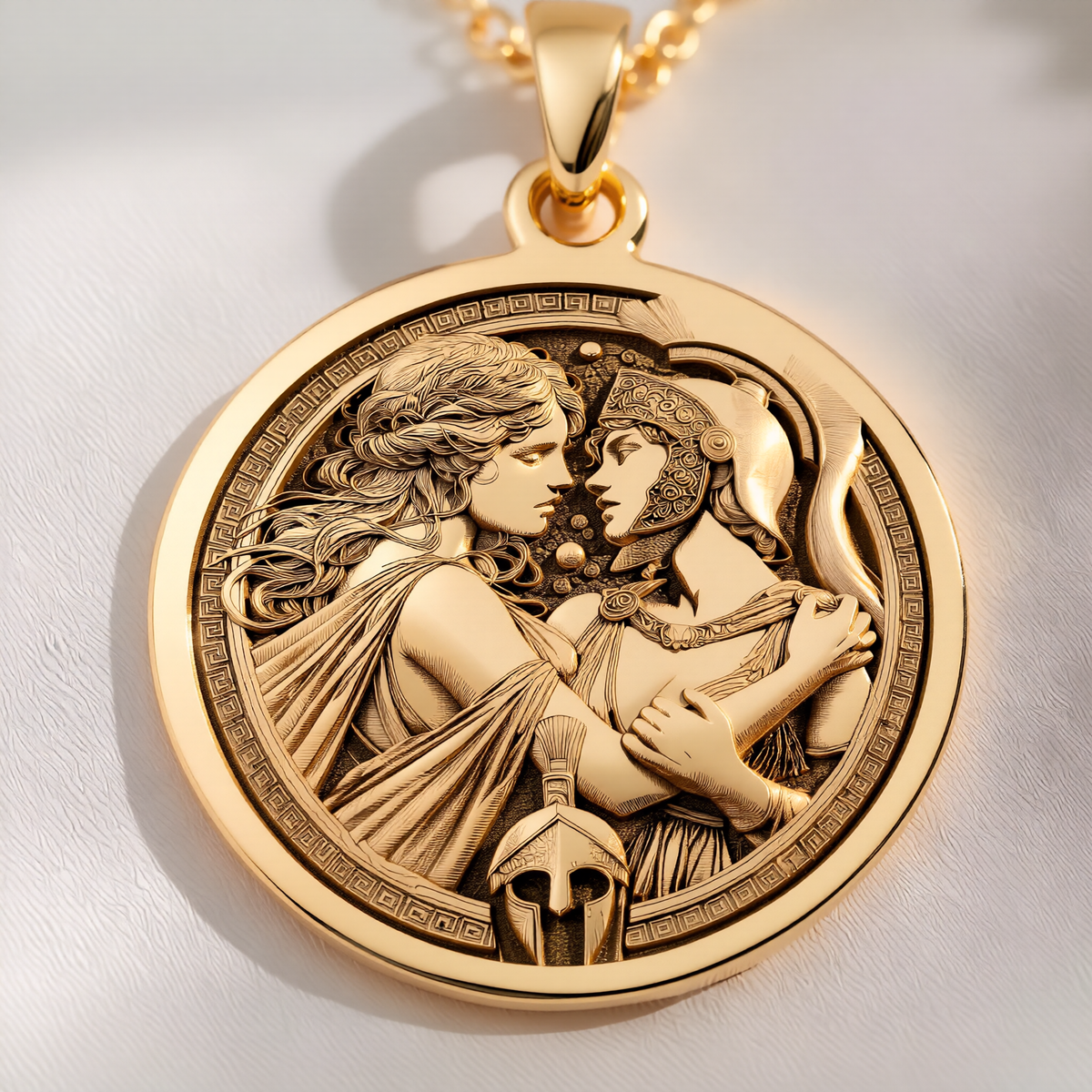 Antiope Theseus Necklace: with antiope theseus amazon queen charm talisman - View 214