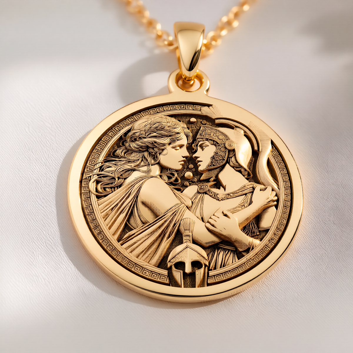 Antiope Theseus Necklace: with antiope theseus amazon queen charm talisman - View 214