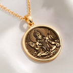 Hanuman God Necklace: with bajrangbali monkey god amulet talisman spiritual - View 214