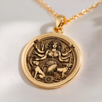 Hecate Goddess Necklace: with triple moon pendant hecate necklace talisman - View 214