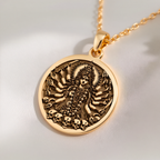 Shodashi Goddess Pendant: with maa kali shakti spiritual amulet talisman - View 214