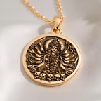 Shodashi Goddess Pendant: with maa kali shakti spiritual amulet talisman - View 214