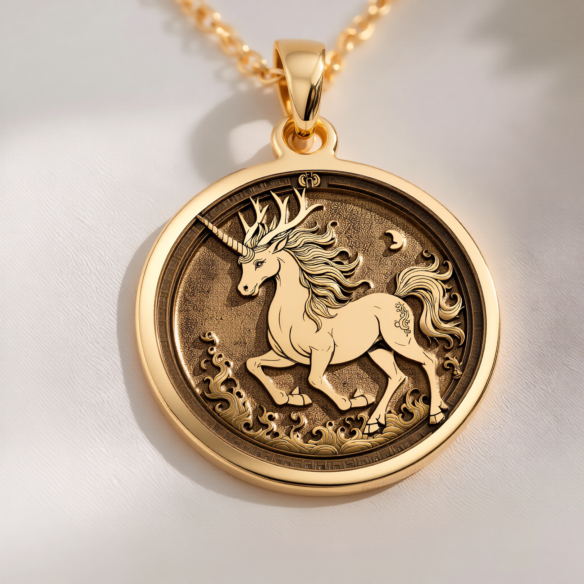 Kirin Qilin Necklace: with kirin qilin jewelry talisman amulet - View 214