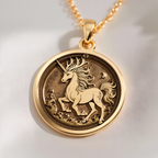 Kirin Qilin Necklace: with kirin qilin jewelry talisman amulet - View 214