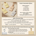 Tarot Cat Charity Necklace Necklaces Customizable pendant necklace options featuring 14K gold, 925 925 Sterling Silver, and 14K Rose 925 925 925 Sterling Silver materials.