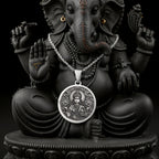 Lakshmi Goddess Divine Feminine Necklace | Silver & Plated Options - Hindu Mythology Protection Talisman