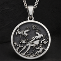 Venus Adonis Love Goddess Amulet Necklace - 925 Sterling Silver