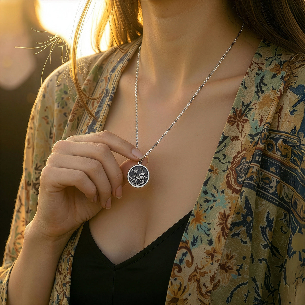 handcrafted necklace Venus Adonis Love Goddess Amulet | & Options - Spiritual Protection Talisman - view 16