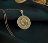Gold Plated Tiger Necklace with a stunning medallion pendant. A chic and affordable accessory for animal lovers . Ideal as a thoughtful gift, this piece adds a touch of elegance to any outfit while representing power and courage.