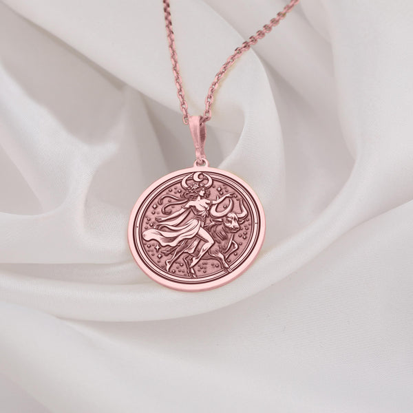 Rose gold Taurus necklaceTaurus rose gold pendantZodiac Taurus rose gold jewelryRose gold Taurus charmTaurus sign rose gold necklaceRose gold Taurus zodiac pendantRose gold plated Taurus necklaceTaurus constellation rose gold jewelry