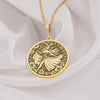 Aries Woman charm Necklace crafted in 14K solid gold. Perfect for astrology lovers and horoscope enthusiasts. A timeless piece of celestial jewelry that adds luxury and meaning to any outfit, ideal for birthdays, anniversaries, or daily wear.