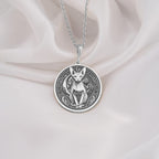 Sphinx cat necklace made from 925 Sterling Silver. A timeless and elegant accessory for cat enthusiasts, perfect as a gift for her on birthdays, holidays, or anniversaries. Durable and stylish for any occasion.