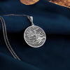 silver Virgo zodiac charm necklace, designed for those who appreciate fine handcrafted jewelry.