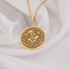 14K gold Shiva and Vishnu Embrace Necklace inspired by Hindu mythology and LGBTQ pride. A meaningful spiritual jewelry gift for partners, husbands, or LGBTQ couples, celebrating love, unity, and timeless elegance.