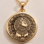 Bastet Pendant | Silver & Plated Options - Egyptian Mythology Protection Amulet - Görsel 1, Ancient Egypt  Charm