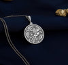 14K Solid Gold Venus and Adonis Necklace, Venus and Adonis silver Pendant, Greek mythology jewelry, Goddess Venus Rose Gold Jewelry
