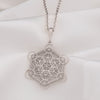 Yellow silver protection Metatron pendant, Divine Protection amulet silver Geometric Pendant, Mystical Jewelry, Energy Healing Necklace, Meditation Jewelry, Real silver Symbol of Unity and Connection, Energy Alignment Necklace, Sacred Geometry silver
