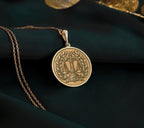 14K solid gold Scales of Justice Necklace, personalized with initials or date. Perfect lawyer gift, symbolizes justice, law, balance, equality. Ideal for lawyers, judges, advocates, law school graduates, and Libra zodiac. Custom legal jewelry.