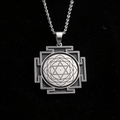 Bhuvaneshwari Yantra Pendant - 925 Sterling Silver