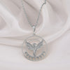 14K Gold Phoenix Necklace, Silver Phoenix Charm Necklace, Phoenix Bird Necklace, Phoenix Pendant, Phoenix Jewelry, Phoenix Rising Necklace