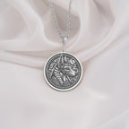 925 Sterling Silver Anubis Necklace crafted with fine detail. A symbolic Egyptian god pendant ideal for mythology lovers. Unisex design, perfect for gifting or wearing as a meaningful spiritual accessory.