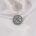 925 Sterling Silver Anubis Necklace crafted with fine detail. A symbolic Egyptian god pendant ideal for mythology lovers. Unisex design, perfect for gifting or wearing as a meaningful spiritual accessory.
