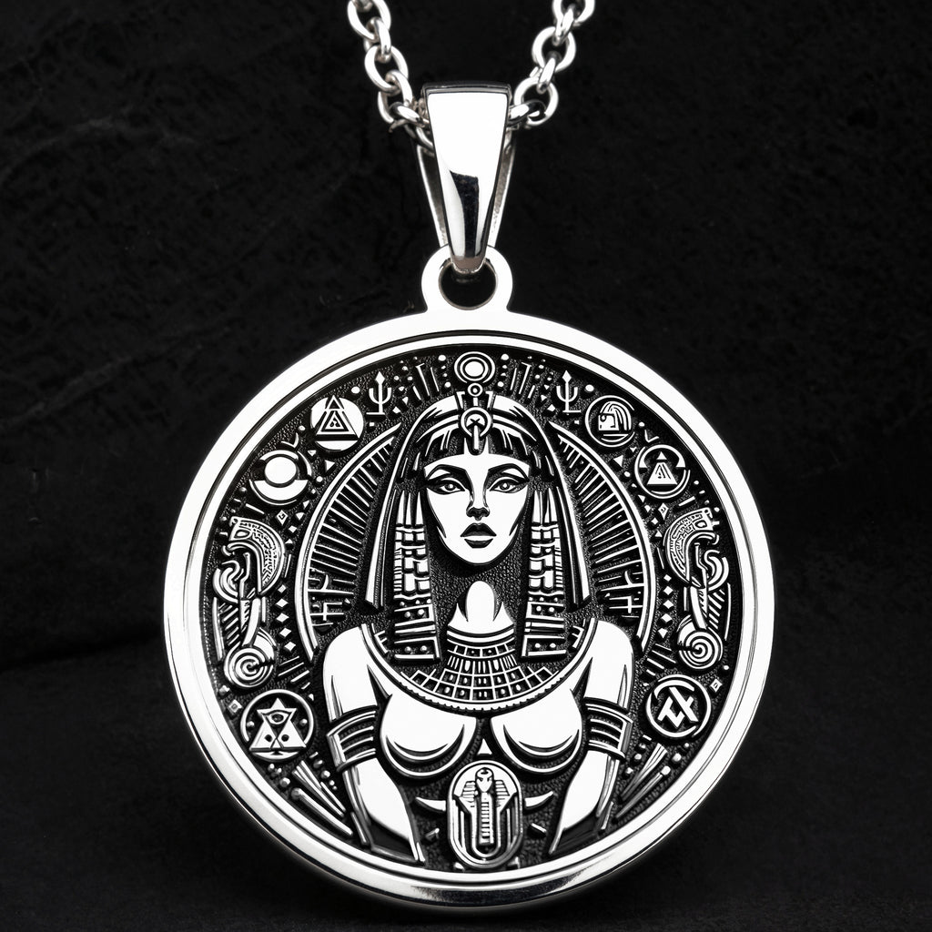 Cleopatra Pendant - 925 Sterling Silver