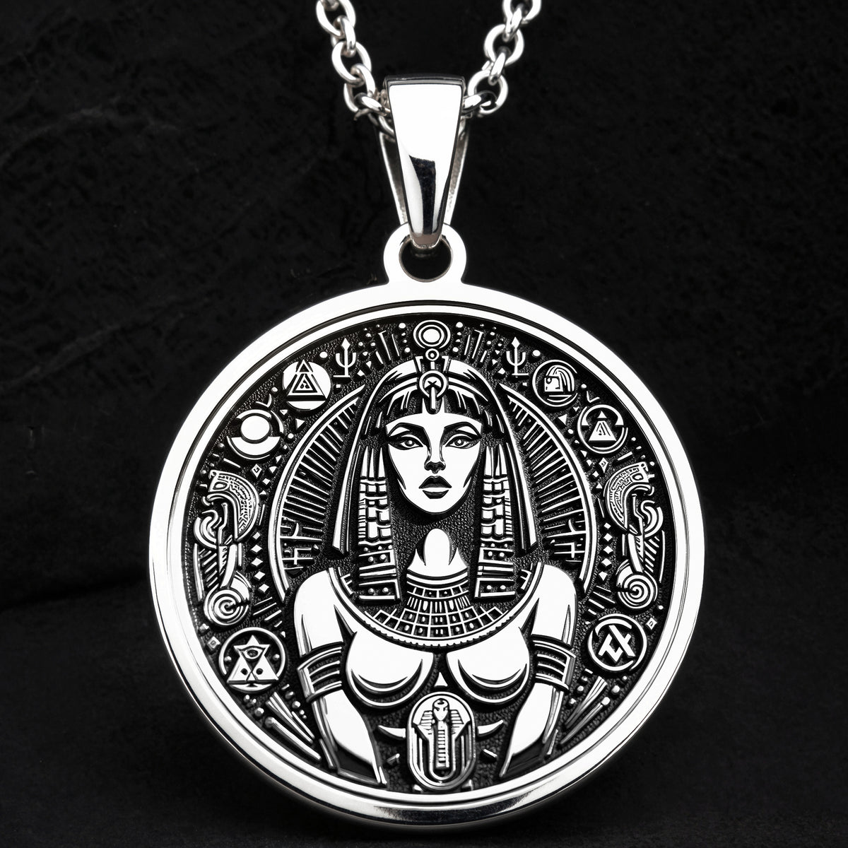 Cleopatra Pendant - 925 Sterling Silver
