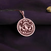 Rose gold Hecate charm pendant, inspired by the triple goddess and the power of lunar transformation. A mystical talisman for witches, spiritual seekers, and goddess devotees, symbolizing intuition, protection, and the sacred feminine. This powerful amulet reflects the wisdom of the moon, crossroads magic, and esoteric knowledge, deeply connected to Wicca, divination, and ancient rituals. perfect gift for those embracing mystical energy, enhancing spiritual connection, and seeking inner strength