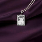 A personalized 925 sterling silver British Shorthair necklace. This gift celebrates the peaceful spirit of the breed, a cherished pet memorial keepsake.