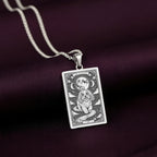 A striking 925 sterling silver Havanese charm. The art shows the celestial dog, a meaningful piece of jewelry for a pet owner.
