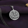 Mother Ganga necklacependant is made from high-quality 925 Sterling Silver, known for its strength and lustrous finish. Silver, associated with purity and healing, is the ideal material to carry the divine energy of the Ganges River. The bright shine of the silver reflects the calming and purifying qualities of Mother Ganga, making it a meaningful and powerful spiritual piece.