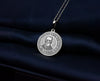 Frankenstein Pendant Necklace, Spooky Halloween Horror Jewelry • Authentic Gothic Collectible Gift for Fans, Cosplay & Unique Ghoul Style