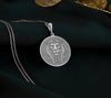 14K Solid Gold Egyptian Lion Charm Necklace, Lion Silver Pendant, Rose Gold Lion Necklace, Royal Jewelry, Strenght Medallion, Animal Jewelry
