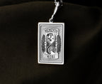 Memento Mori Skull Necklace | 14K Gold & Silver Options - Gothic Style Death Awareness Jewelry - Image 3