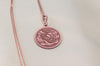 Zeus 14K Solid Gold Charm Necklace,Thunder God Charm Pendant, Zeus Lightning Necklace, King of the Gods , Greek God Zeus Necklace,