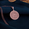 14K rose gold plated Ragaraja pendant, a radiant symbol of spiritual transformation and enlightenment for modern Buddhist jewelry lovers.