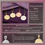 Scorpio Zodiac Astrological Sign Pendant | 14K Gold & Silver Options - Birthdate Jewelry for Water Sign - Image 2