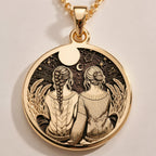 Friendship Friendship Necklace | Silver & Plated Options - Endless Love Promise Jewelry - Görsel 1, Art & History