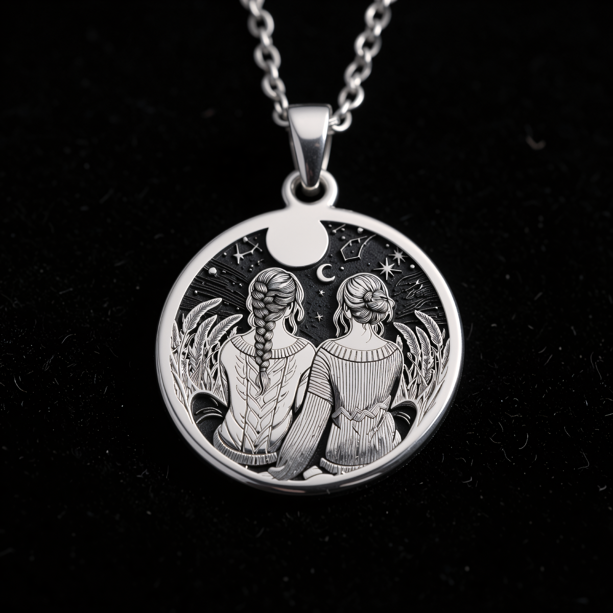 Friendship Necklace - 925 Sterling Silver