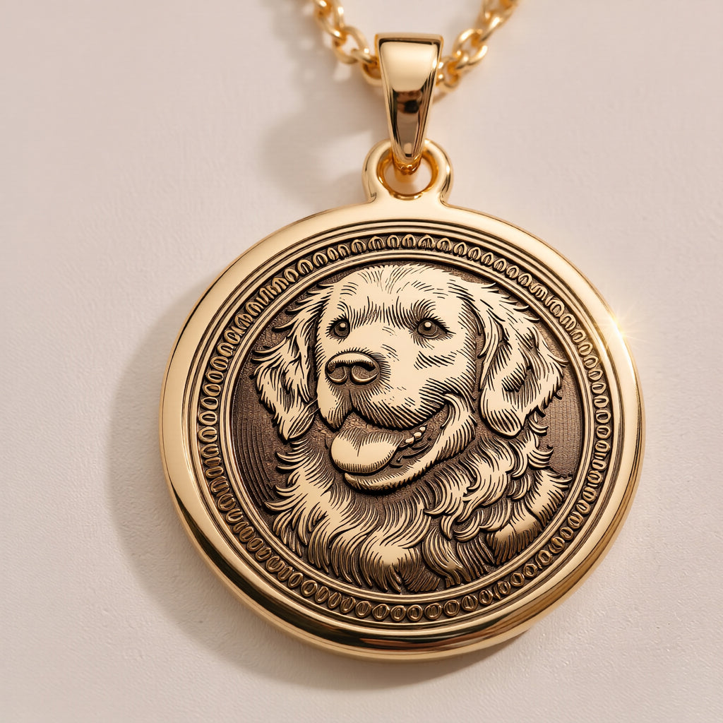 Golden Retriever Dog Pendant Necklace Necklaces shipping and delivery information