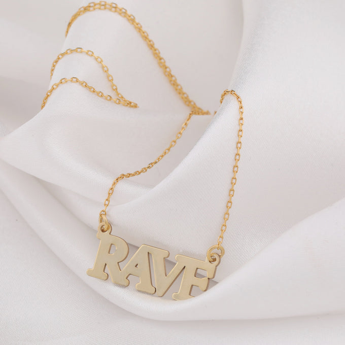 Rave Necklace: 14K Gold with rave necklace silver rave necklace talisman amulet amulet - View 153