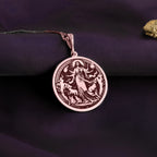 Hecate Goddess Necklace: 14K Gold with hecate necklace triple moon charm talisman - View 214