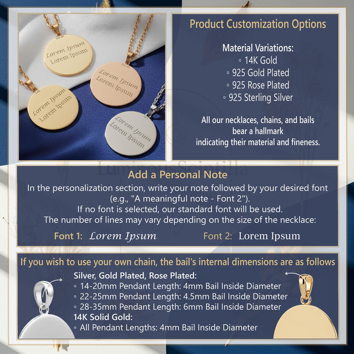Don Quixote Necklace: 14K Gold, Spanish Knight Coin, Dreamer Jewelry - View 8