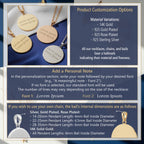 Don Quixote Necklace: 14K Gold, Spanish Knight Coin, Dreamer Jewelry - View 8